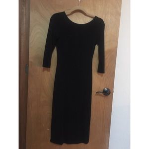 Lulu’s Low Back Quarter Sleeve Dress